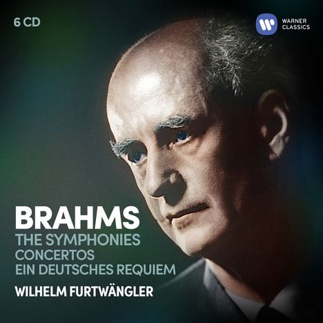 Johannes Brahms (1833-1897): Wilhelm Furtwängler dirigiert Brahms, 6 CDs