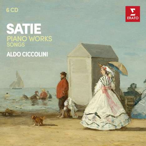 Erik Satie (1866-1925): Das Klavierwerk, 6 CDs