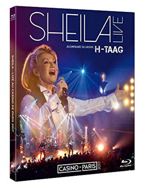 Sheila: Live: Casino De Paris 2017, Blu-ray Disc