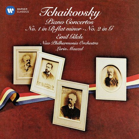 Peter Iljitsch Tschaikowsky (1840-1893): Klavierkonzerte Nr.1 &amp; 2, CD