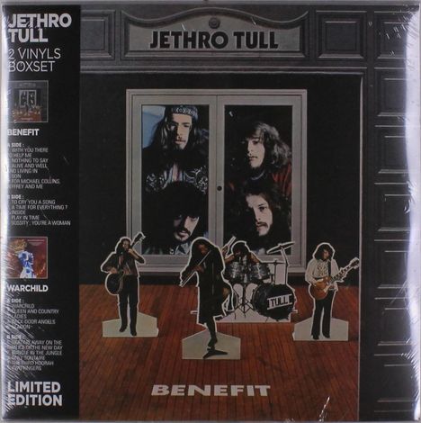 Jethro Tull: Warchild/Benefit (Limited-Edition), 2 LPs