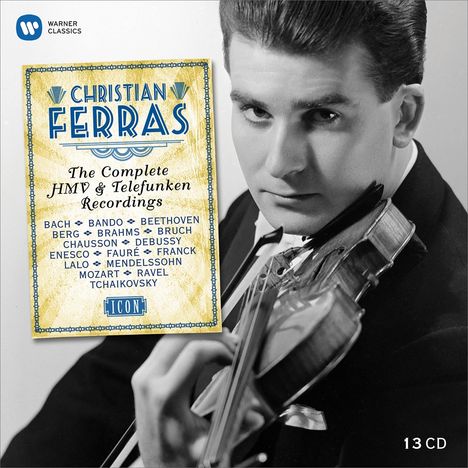 Christian Ferras - The Complete HMV &amp; Telefunken-Recordings, 13 CDs