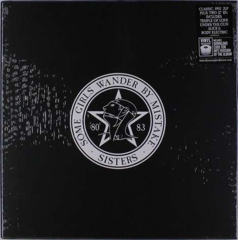 The Sisters Of Mercy: Some Girls Wander By Mistake, 2 LPs und 2 Singles 12"