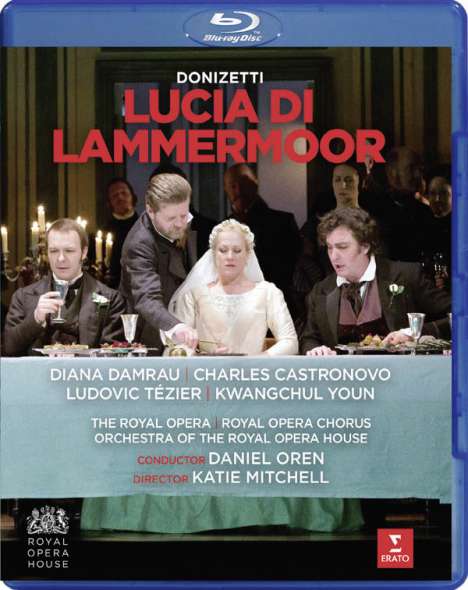 Gaetano Donizetti (1797-1848): Lucia di Lammermoor, Blu-ray Disc
