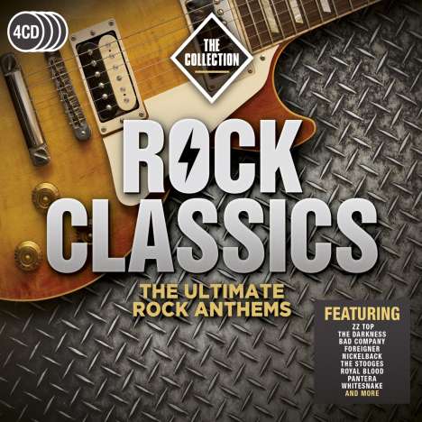Rock Classics: The Ultimate Rock Anthems, 4 CDs