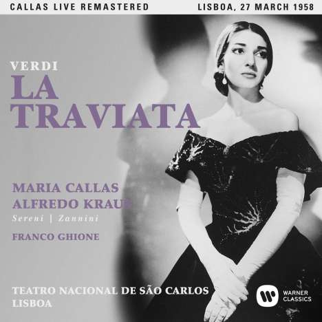 Giuseppe Verdi (1813-1901): La Traviata (Remastered Live Recording Lissabon 27.03.1958), 2 CDs