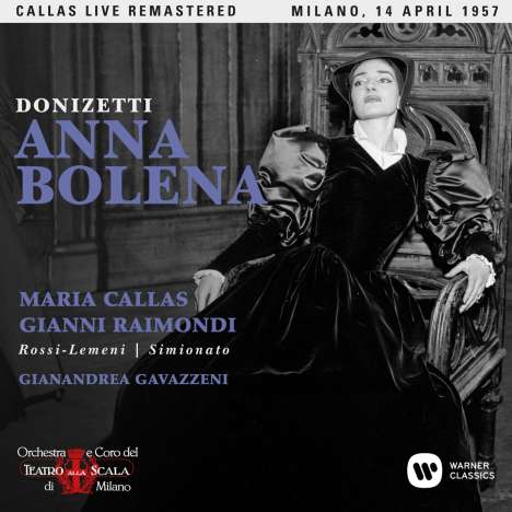 Gaetano Donizetti (1797-1848): Anna Bolena (Remastered Live Recording Mailand 14.04.1957), 2 CDs