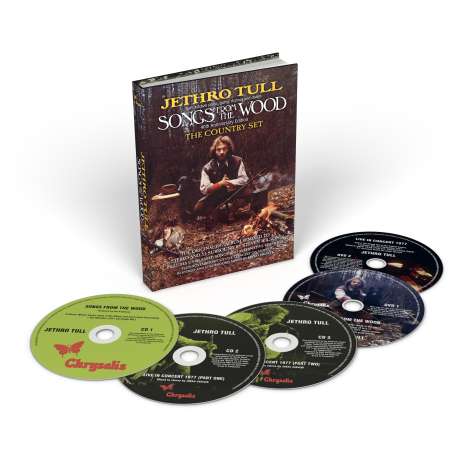 Jethro Tull: Songs From The Wood (The Country Set), 3 CDs, 1 DVD-Audio und 1 DVD