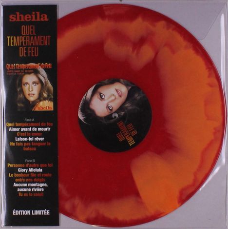 Sheila: Quel Temperament De Feu (Limited Edition) (Flaming Vinyl), LP