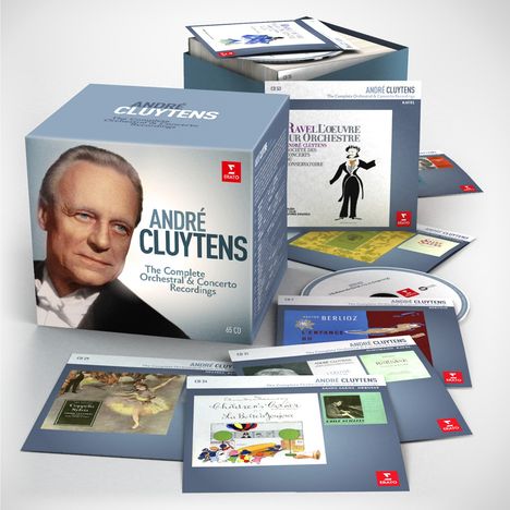 Andre Cluytens  - The Complete Orchestral &amp; Concerto Recordings, 65 CDs