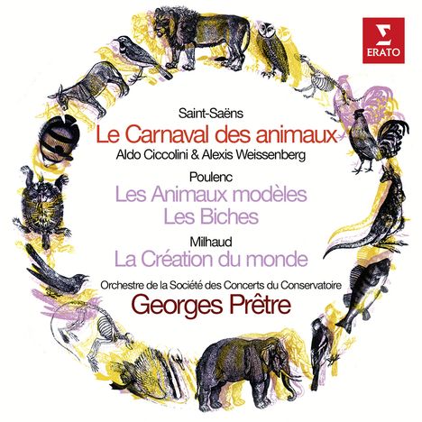 Camille Saint-Saens (1835-1921): Karneval der Tiere, CD