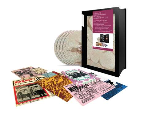 Pink Floyd: Cambridge St/ation, 2 CDs, 1 DVD und 1 Blu-ray Disc