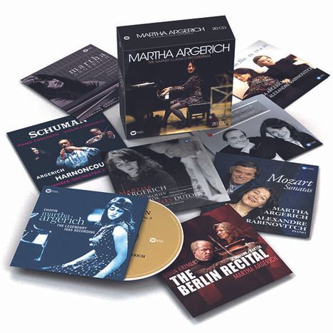 Martha Argerich - The Warner Classics Recordings, 20 CDs