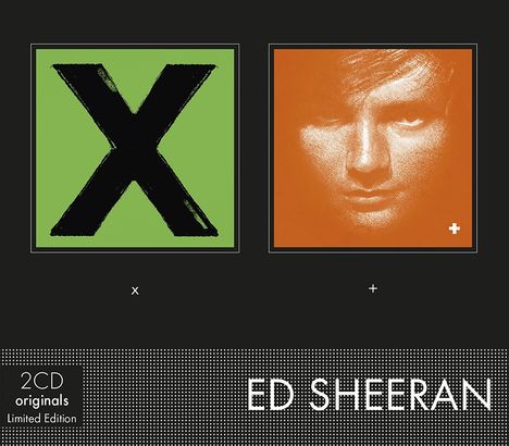 Ed Sheeran: X / + (2 Originals) (Limited Edition), 2 CDs