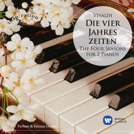 Antonio Vivaldi (1678-1741): Concerti op.8 Nr.1-4 "4 Jahreszeiten" (Version für 2 Klaviere), CD