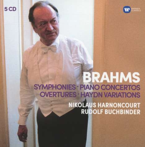Nikolaus Harnoncourt - Brahms, 5 CDs