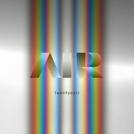 Air: Twentyears (Limited Numbered Deluxe Edition) (Colored Vinyl), 2 LPs und 3 CDs