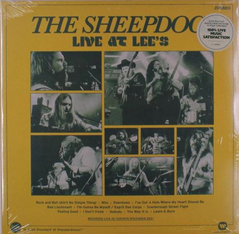 The Sheepdogs: Live At Lee's, 2 LPs