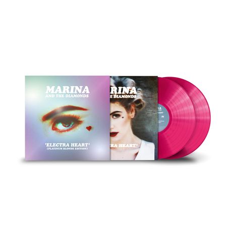 Marina (ex-Marina And The Diamonds): Electra Heart (Limited Platinum Blonde Edition) (Magenta Vinyl), 2 LPs