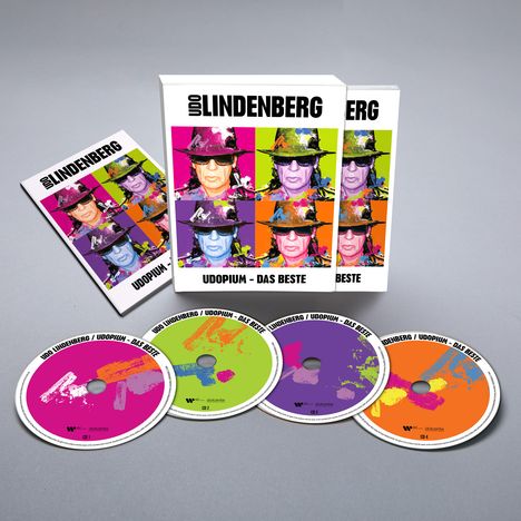 Udo Lindenberg: UDOPIUM - Das Beste (Standard Edition), 4 CDs