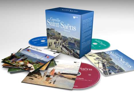 Camille Saint-Saens (1835-1921): Saint-Saens - Edition (Warner Classics), 34 CDs
