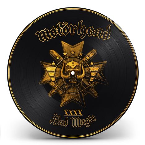 Motörhead: Bad Magic (Limited Edition) (Picture-Disc Gold), LP