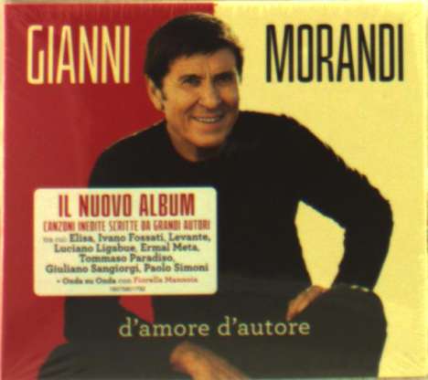 Gianni Morandi: D'Amore D'Autore, CD