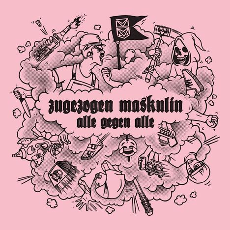 Zugezogen Maskulin: Alle gegen Alle, 1 LP und 1 CD
