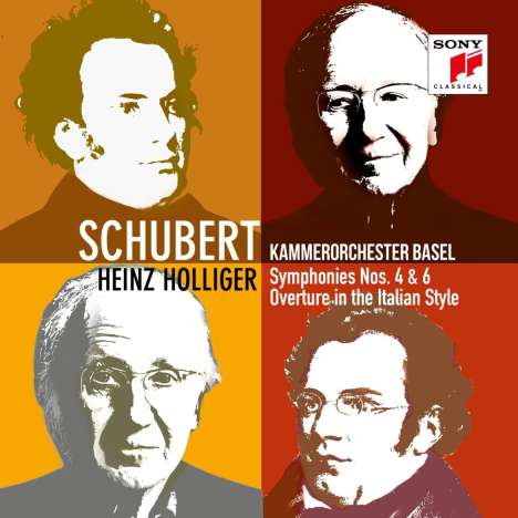 Franz Schubert (1797-1828): Symphonien Nr.4 &amp; 6, CD