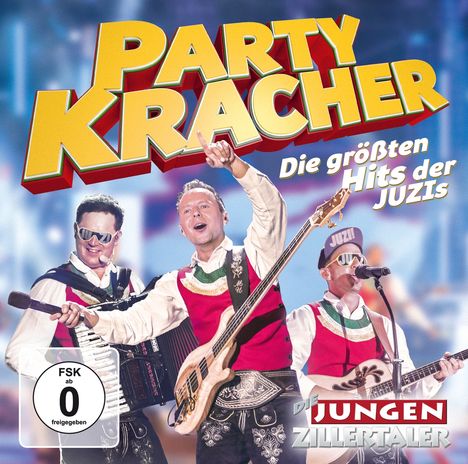Die Jungen Zillertaler: Partykracher - Die größten Hits der JUZIs, 1 CD und 1 DVD