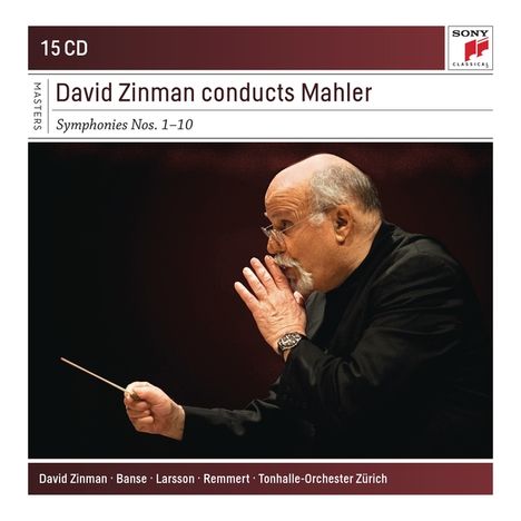 Gustav Mahler (1860-1911): Symphonien Nr.1-10, 15 CDs