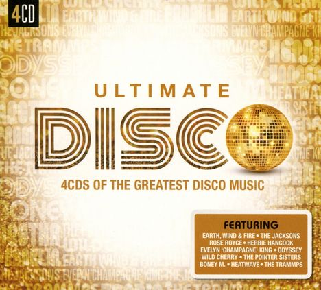 Ultimate... Disco, 4 CDs