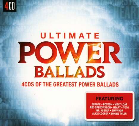 Ultimate... Power Ballads, 4 CDs