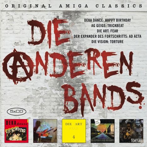 Die anderen Bands (Post-Punk der 80er-Jahre), 5 CDs