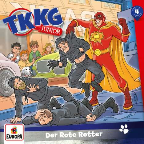 TKKG Junior (Folge 04) Der rote Retter, CD
