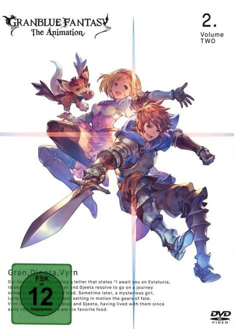 Granblue Fantasy - The Animation Vol. 2, 2 DVDs