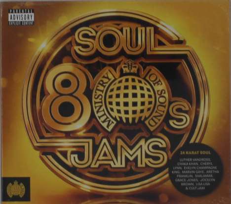 80s Soul Jams, 3 CDs
