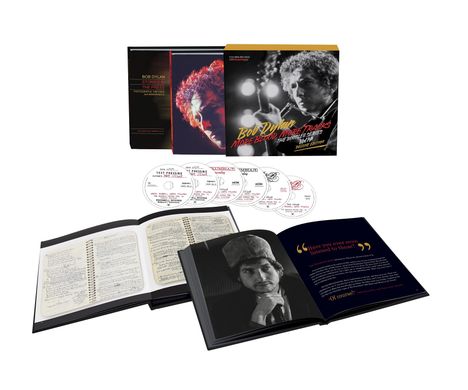 Bob Dylan: More Blood, More Tracks: The Bootleg Series Vol. 14 (Limited Deluxe Edition), 6 CDs und 2 Bücher