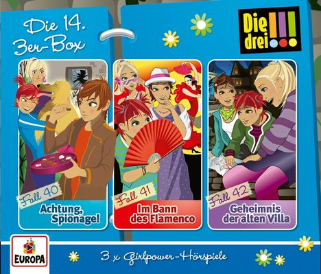 Die drei !!! Die 14. 3er Box (Folgen 40-42), 3 CDs