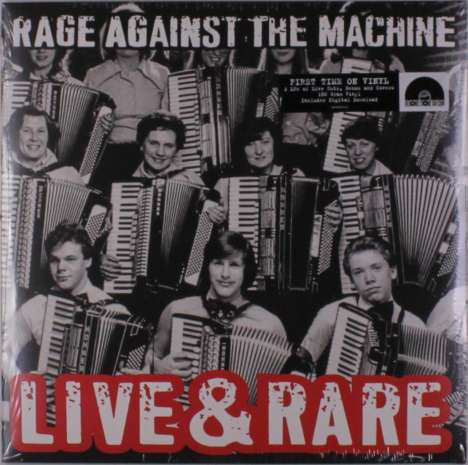 Rage Against The Machine: Live &amp; Rare, 2 LPs