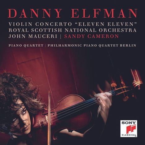 Danny Elfman (geb. 1953): Violinkonzert "Eleven Eleven", CD