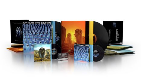 Jean Michel Jarre: Equinoxe Project (40th Anniversary) (180g) (Limited Edition) (Deluxe Boxset), 2 LPs und 2 CDs