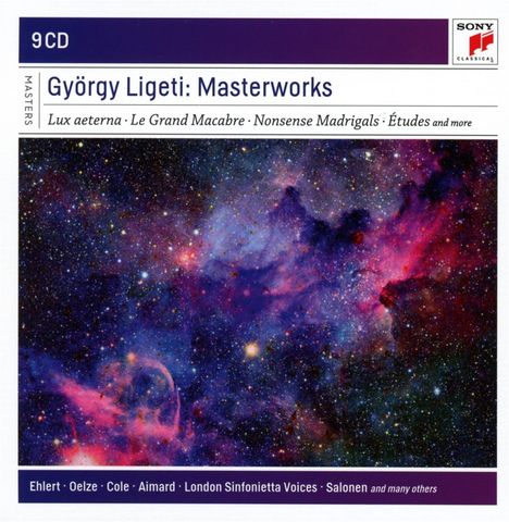 György Ligeti (1923-2006): György Ligeti Masterworks, 9 CDs