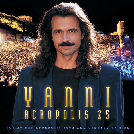 Yanni: Live At The Acropolis (25th Anniversary Deluxe Edition), 1 CD, 1 DVD und 1 Blu-ray Disc