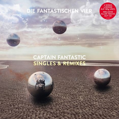 Die Fantastischen Vier: Captain Fantastic Singles &amp; Remixes (180g), 1 Single 12" und 1 CD