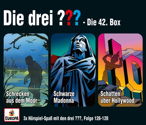 Die drei ??? - 3er Box 42. (Folgen 126,127,128), 3 CDs