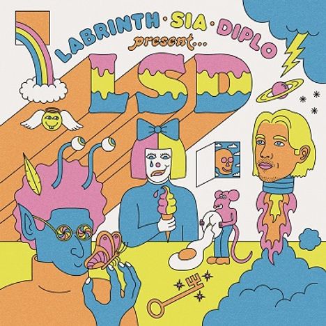 Labrinth, Sia, Diplo - Present... LSD: LSD (Limited Edition) (Orange Splattered Vinyl), LP