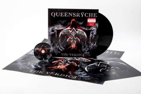 Queensrÿche: The Verdict (180g), 1 LP und 1 CD