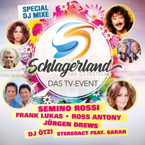 Schlagerland: Das DJ Festival, 2 CDs