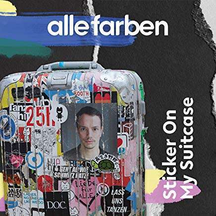 Alle Farben: Sticker On My Suitcase (180g) (Black/Blue Splattered Vinyl), 2 LPs